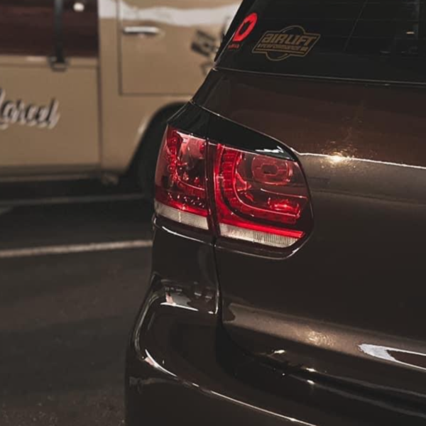 Paupières de Phares Arrière pour Volkswagen Golf 6