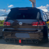 Paupières de Phares Arrière pour Volkswagen Golf 6